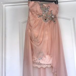 Elegant High Low Dress